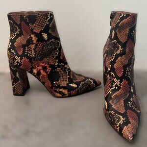 Steve Madden Snake Bootie